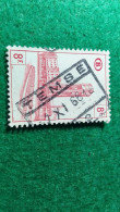 BELÇİKA-   DEMİRYOLU PAKET  POSTASI --1952-87-    8FR         DAMGALI - Afgestempeld