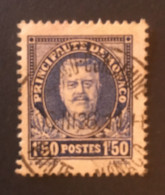 Monaco 1933 N°118 - Prince Louis II, Oblitéré - Usados