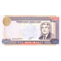 Turkmanistan, 5000 Manat, 2000, KM:9, NEUF - Turkménistan