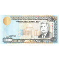 Turkmanistan, 10,000 Manat, 1998, KM:10, NEUF - Turkmenistán