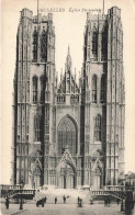 BELGIQUE - Bruxelles - Église Sainte Gudule - Carte Postale Ancienne - Otros & Sin Clasificación