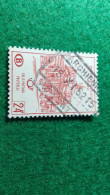 BELÇİKA-   DEMİRYOLU PAKET  POSTASI --1952-87-    15   FR         DAMGALI - Used