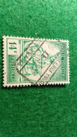 BELÇİKA-   DEMİRYOLU PAKET  POSTASI --1952-87-    14   FR         DAMGALI - Used