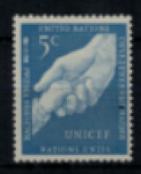 Nations-Unies - New-York "UNICEF" - Neuf 2** N° 5 De 1951 - Unused Stamps