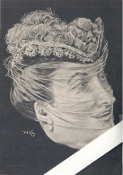 Illustrateur Kauffmann Paul, Caricature, Masques De Belles-mères, L'Aimable - Kauffmann, Paul