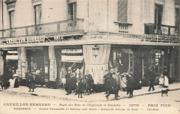 Sète * Cette * Rouennerie CAVAILLON BERNARD * Angle Des Rues De L'esplanade Et Gambetta * Commerce Magasin - Sete (Cette)