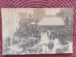 Carte Photo  Louhans , Marché à La St Barnabé - Louhans