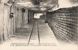 FRANCE - Montrichard - Cave Des Grands Vins - Une Perspective Dans Les Galeries - Carte Postale Ancienne - Ile De Ré