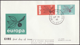 Europa CEPT 1965 Irlande - Ireland - Irland FDC5 Y&T N°175 à 176 - Michel N°176 à 177 - 1965