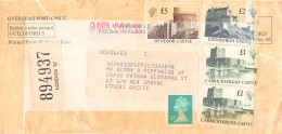 GREAT BRITAIN - FRAGMENT REGISTERED MAIL - GREECE / 4049 - Covers & Documents