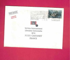 Lettre De 1994 Pour La France - YT N° 598 - Navire Hôpital - Covers & Documents