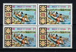 Wallis Et Futuna - YV 174 N** MNH Luxe En Bloc De 4 , Petit Bateau - Ongebruikt