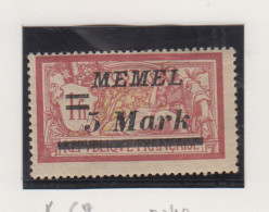 Memel Michel-nr. 69 * - Andere & Zonder Classificatie