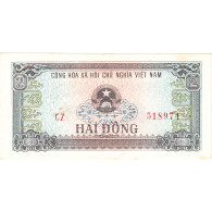 Billet, Viet Nam, 2 Dông, 1980-1981, 1980, KM:85a, TTB - Viêt-Nam