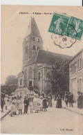 THIAIS (94) - L'Eglise - Sortie De La Messe - 1908 - état Correct - Thiais
