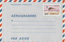 ENTIER AEROGRAMME CONCORDE 1,60 - YV 1004 - Aerogramme