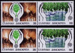 Greece 1986 Europa CEPT (**)  Mi 1630A-31A + 1630C-31C - Paar -  M€24,- - 1986