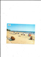 CARTE POSTALE 33 ARES LA PLAGE VOYAGEE - Arès