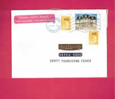 Lettre De 2010 Pour La France - YT N° 932 X 2 Et 980 - Le Télégraphe Anglais - Covers & Documents