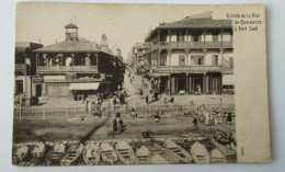 Port Said, Rue De Commerce, Egypt, Ägypten, 1910 - Port Said