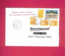 Lettre De 2011 Pour La France - YT N° 932 En Paire + 2 Et 980 - Le Télégraphe Anglais - Covers & Documents