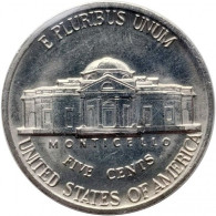 USA - 1984 - KM 192 - 5 Cents - Mintmark "D" - Denver - XF - Look Scan - 1938-…: Jefferson