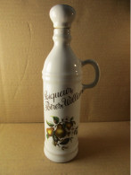 Bouteille Liqueur De Poires William - Porcelaine Véritable - Revol France - Spirits