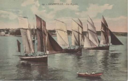 GRANVILLE, LES REGATES COULEUR  REF 13905 VOL - Sailing