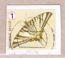 2014 Nr 4461 Gestempeld Op Fragment,rolzegel:Vlinder / Pappilon. - Oblitérés