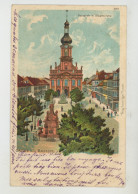 ALLEMAGNE - Gruss Aus RASTATT - Kaiserstrasse Mit Stadtkirche (1903) - Rastatt