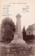 Sailly - Monument Aux Morts - Liste Des Noms - Monuments Aux Morts