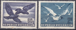 Autriche 1950 PA N° 55-56 MNH ** Oiseaux (K7) - Unused Stamps