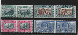 SOUTH AFRICA 1938 VOORTREKKER CENTENARY MEMORIAL FUND SET SG 76/79 LIGHTLY MOUNTED MINT Cat £80 - Nuovi