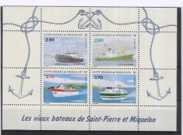 SAN PIERR MIQUELON Nº  HB 4 - Blocks & Kleinbögen