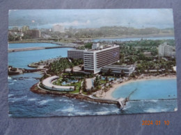 "  CARIBE HILTON  "   SAN JUAN  PUERTO RICO - Hotels & Restaurants