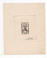 !!! EPREUVE D'ARTISTE YVONNE LE ROUX RESISTANTE N°1199 SIGNEE PAR LE GRAVEUR - Artist Proofs