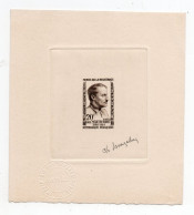 !!! EPREUVE D'ARTISTE LOUIS MARTIN BRET RESISTANT N°1201 SIGNEE PAR LE GRAVEUR - Artist Proofs