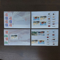 Ireland 1991 Set Ships/fish Stamps (Michel H-Blatt 27/20) MNH - Blokken & Velletjes