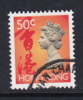 Hong Kong: 1992   QE II    SG703      50c       Used - Gebruikt