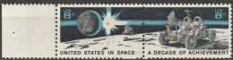 USA 1971 Mi-Nr.1046 - 1047 **  Postfrisch 10 Jahre Erfolge Im Weltraum ( U 79) Günstige Versandkosten - Unused Stamps