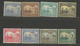 NOUVELLE CALEDONIE Taxe N° 16 à 23 NEUF*  CHARNIERE Voir Description / Hinge / MH / Cote 25€ - Timbres-taxe