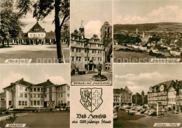 73869217 Bad Hersfeld Wandelhalle Rathaus Mit Stadtkirche Panorama Kurhotel Ling - Bad Hersfeld