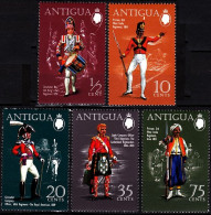 ANTIGUA 1970 Military Uniforms, MNH - 1960-1981 Ministerial Government