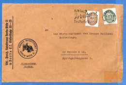 Allemagne Reich 1933 - Lettre De Berlin - G27415 - Cartas & Documentos
