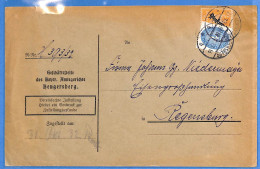 Allemagne Reich 192.. - Lettre De Hengersberg - G27412 - Storia Postale