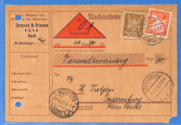 Allemagne Reich 1925 - Carte Postale De Goch - Perfin - G27395 - Brieven En Documenten