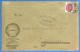 Allemagne Reich 1931 - Lettre De Glauchau - G27398 - Brieven En Documenten