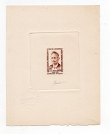 !!! EPREUVE D'ARTISTE GASTON MOUTARDIER RESISTANT N°1202 SIGNEE PAR LE GRAVEUR - Artist Proofs