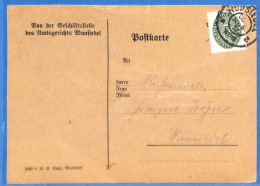 Allemagne Reich 1932 - Carte Postale De Wunsiedel - G27382 - Brieven En Documenten
