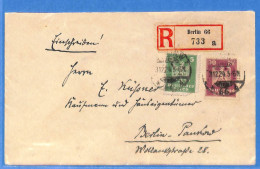 Allemagne Reich 1924 - Lettre Einschreiben De Berlin - G27355 - Brieven En Documenten